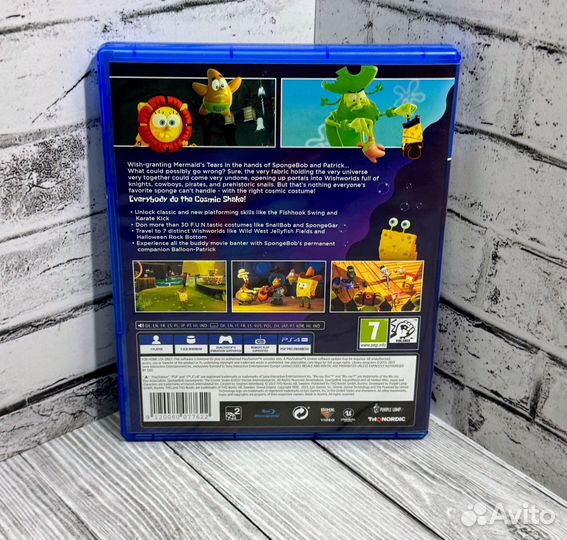 Spongebob squarepants the cosmic shake PS4