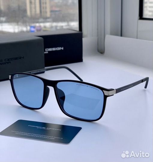 Очки porsche design поляризационные голубые