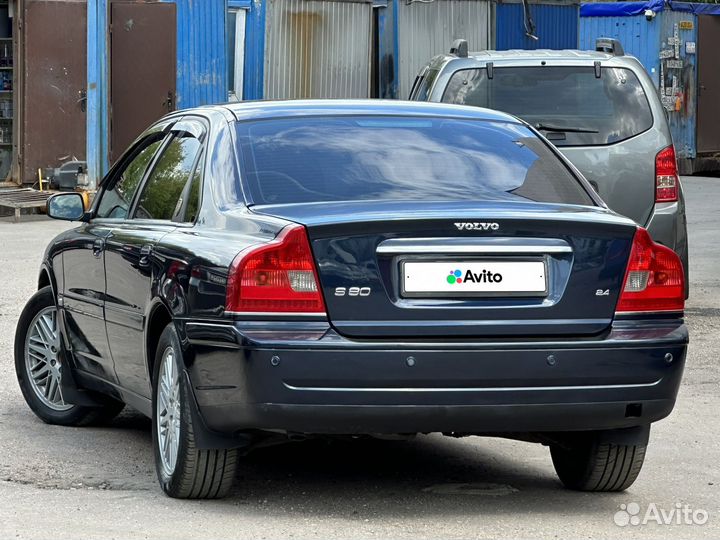 Volvo S80 2.4 AT, 2004, 263 000 км