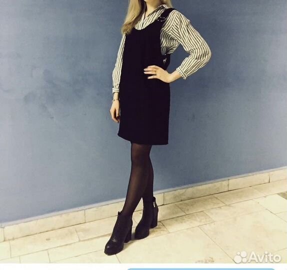 Сарафан джинсовый