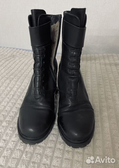 Ботильоны женские кожаные 37