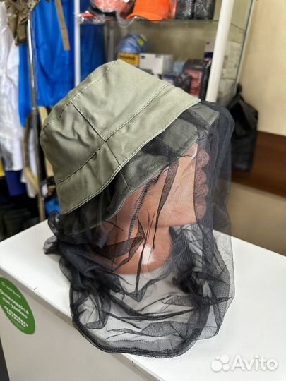 Панама с маскитной сеткой накомарник