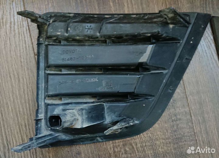 Заглушка противотуманной фары Toyota Corolla