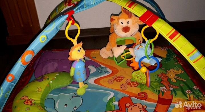 Развивающий коврик Tiny love «Остров поющей обезья