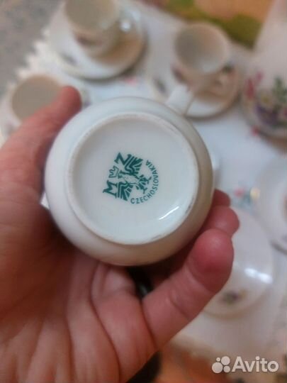 Сервиз кофейный Чехословакия