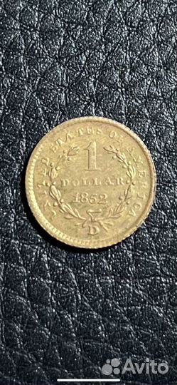 1 dollar 1852 (D)