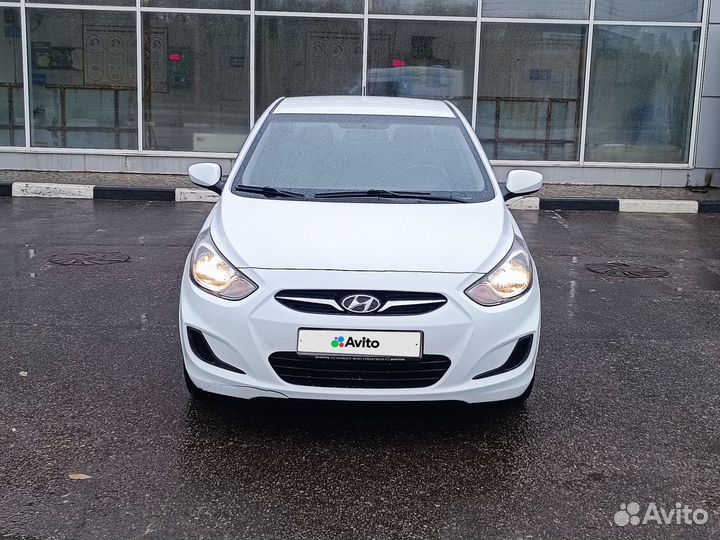 Hyundai Solaris 1.4 МТ, 2011, 123 000 км