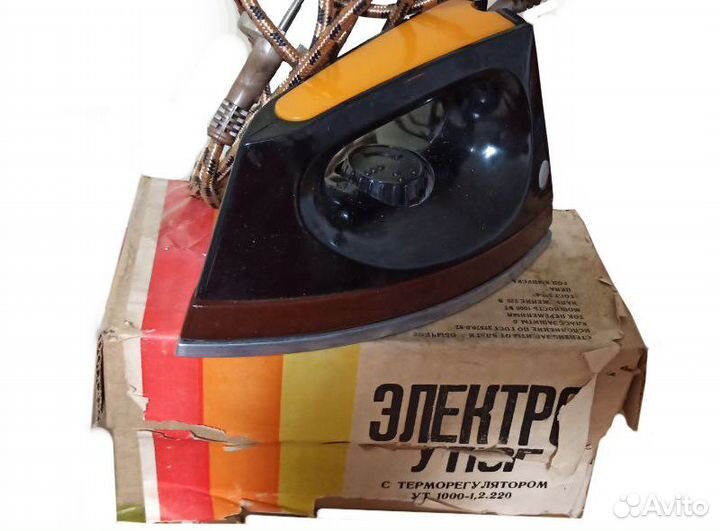 Утюг СССР новый