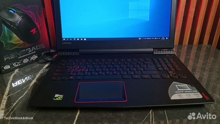 Игровой ноутбук Lenovo Legion Y520-15IKB на SSD