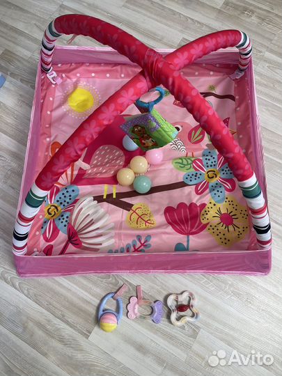 Развивающий коврик emilly toys