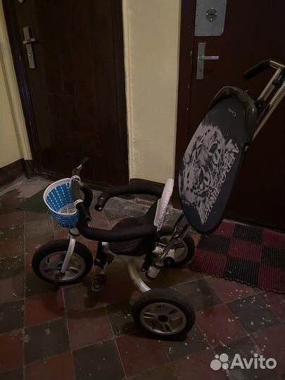 Велосипед с ручкой