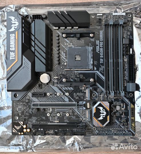 Материнская плата asus TUF gaming B450M-PRO