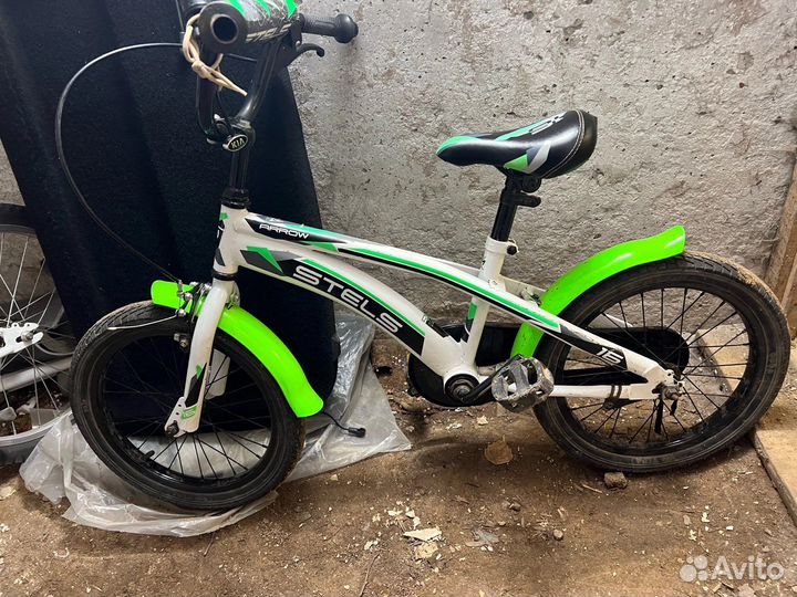 Велосипед stels 18. Детский для мальчика