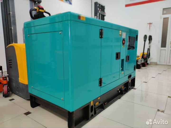 Дизельный генератор 40 кВт в кожухе с авр