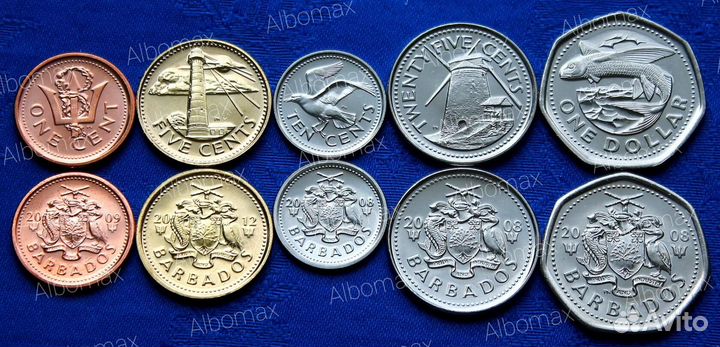 Наборы монет Америки -Канада,Перу,Чили,Багамы