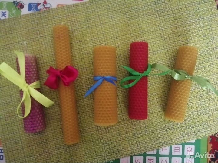 Восковые свечи