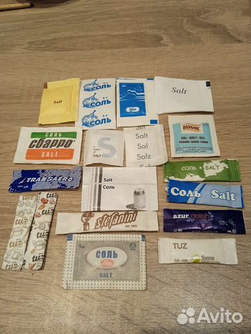 Соль, перец стики в коллекцию