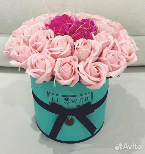 Букеты из мыльных розочек