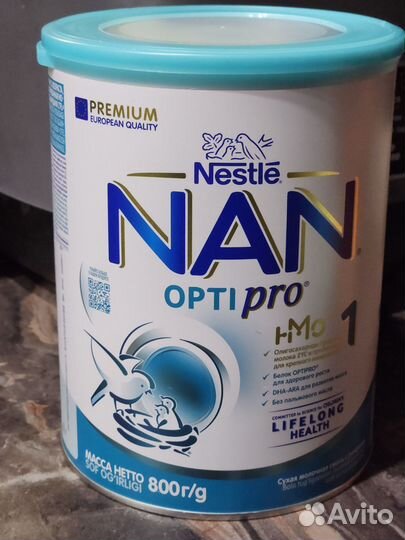 Детское питание смесь NAN 1