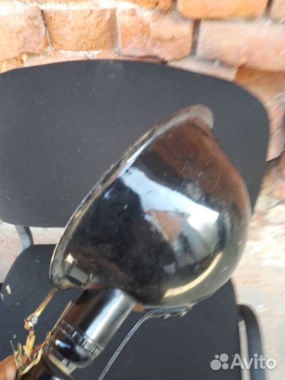 Синяя лампа для прогревания