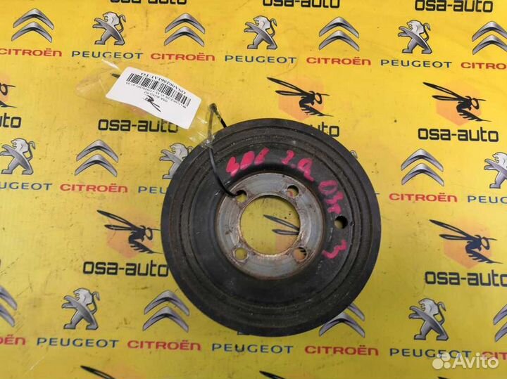 Шкив коленвала 2-0L peugeot 406