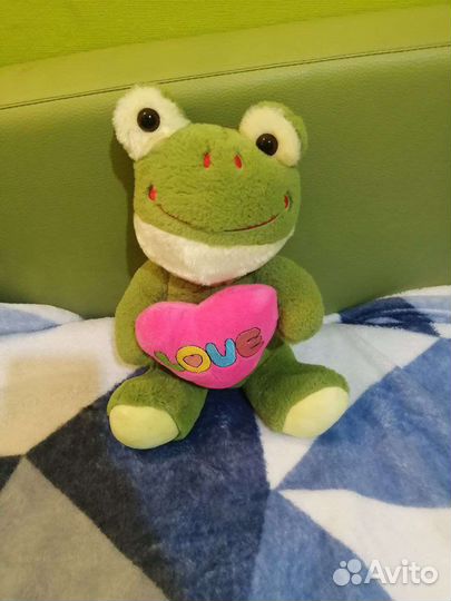 Мягкая игрушка лягушка