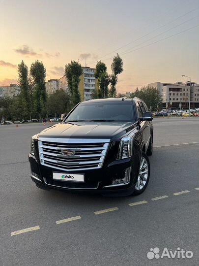 Cadillac Escalade 6.2 AT, 2017, 64 000 км