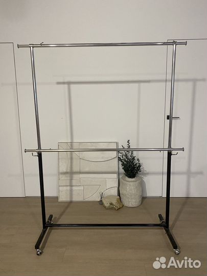 Вешалка напольная (рейл)