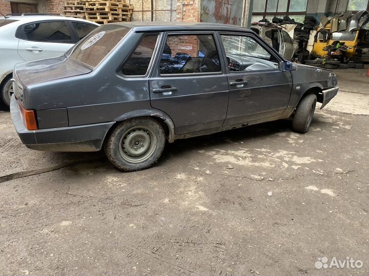 В полном разборе ваз 21099 2002г инжектор