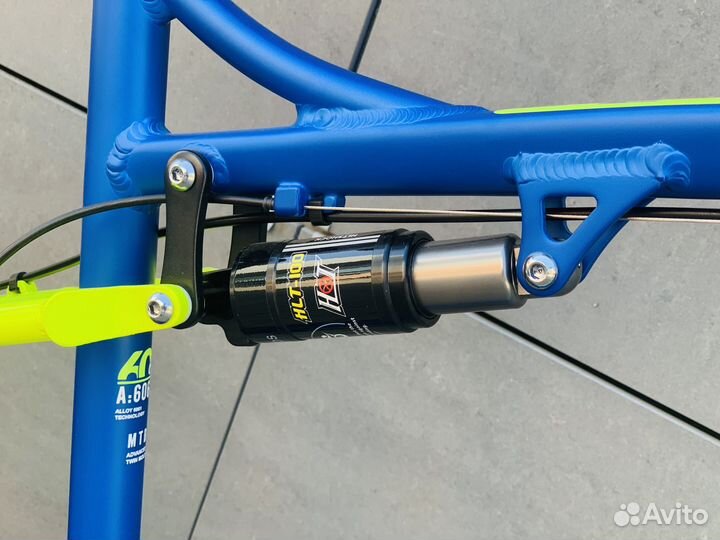 Велосипед на спицах GT126 8s 27.5'' синий