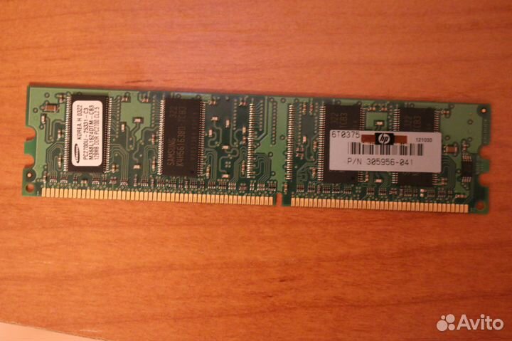 Оперативная память DDR1 128 MB