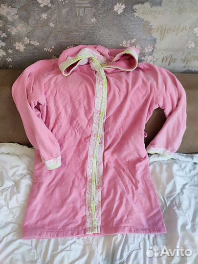 Халат махровый женский