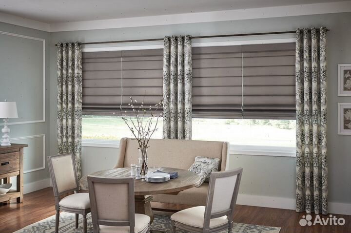 Римские шторы. Ухаживайте легко без стирки