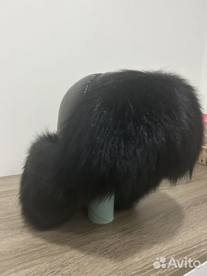 Шапка зимняя меховая женская песец