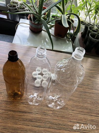 Бутылка пластиковая