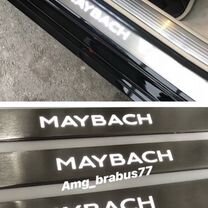 Maybach Пороги с подсветкой для W222 S class