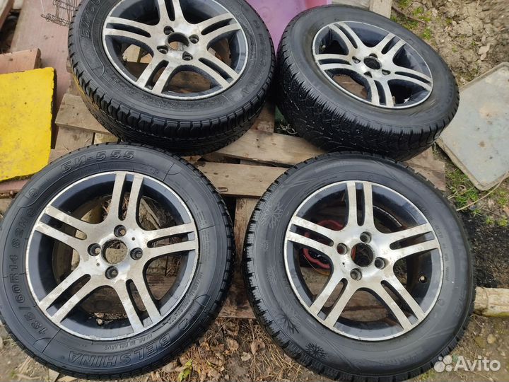 Литые диски r14 на ваз бу