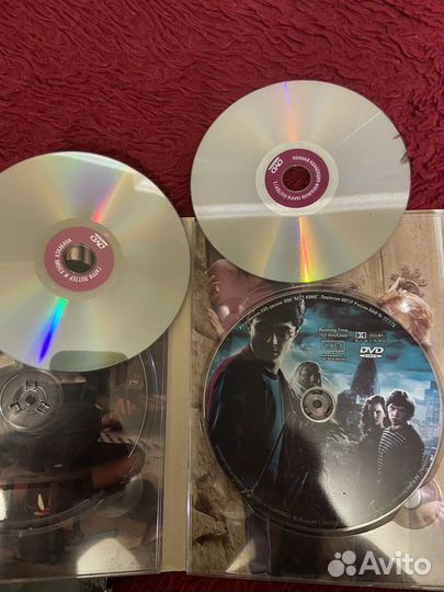 Двд диски гарри поттер