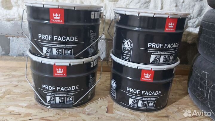 Краска фасадная акриловая