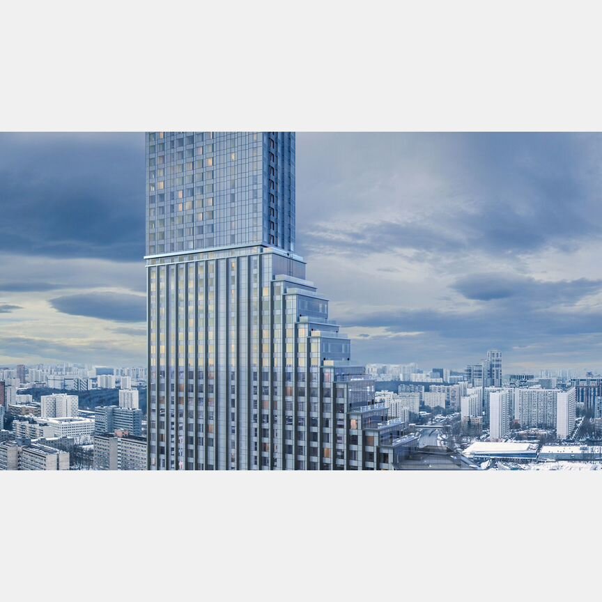 1-к. квартира, 35,7 м², 8/58 эт.