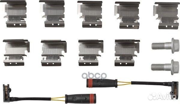 Колодки тормозные задние с противошумной пласти