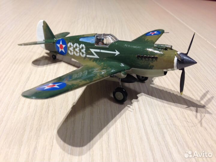 Томагавк П-40Б истребитель (tomahawk)