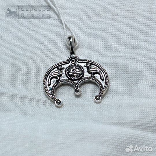 Лунница серебро