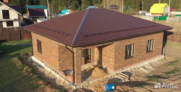 Проект дома готовый 100м2 газобетон