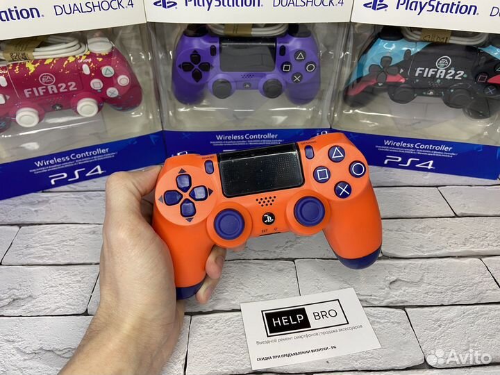 Геймпад Sony DualShock PS4 новый+доставка