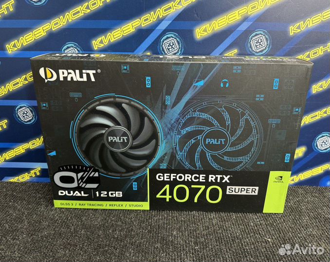Palit GeForce RTX 4070 super Dual OC 12GB новая