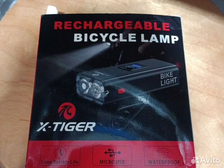 Мощный велофонарь X-tiger