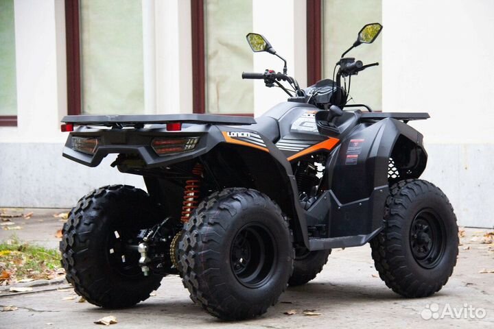 Loncin Overland 200 черно-оранжевый Квадроцикл