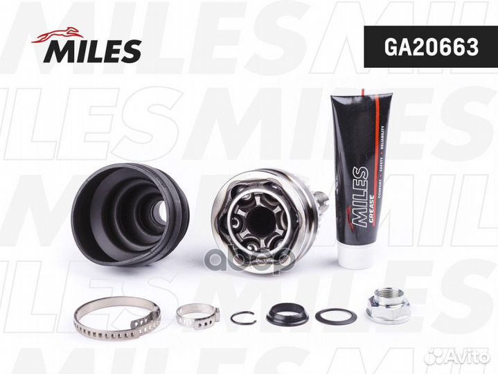 ШРУС geely MK 1.5 08- нар. +ABS 24/30 шл. ga20663