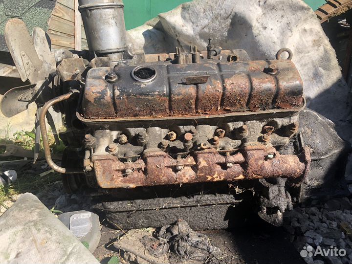 Двигатель с газ 53